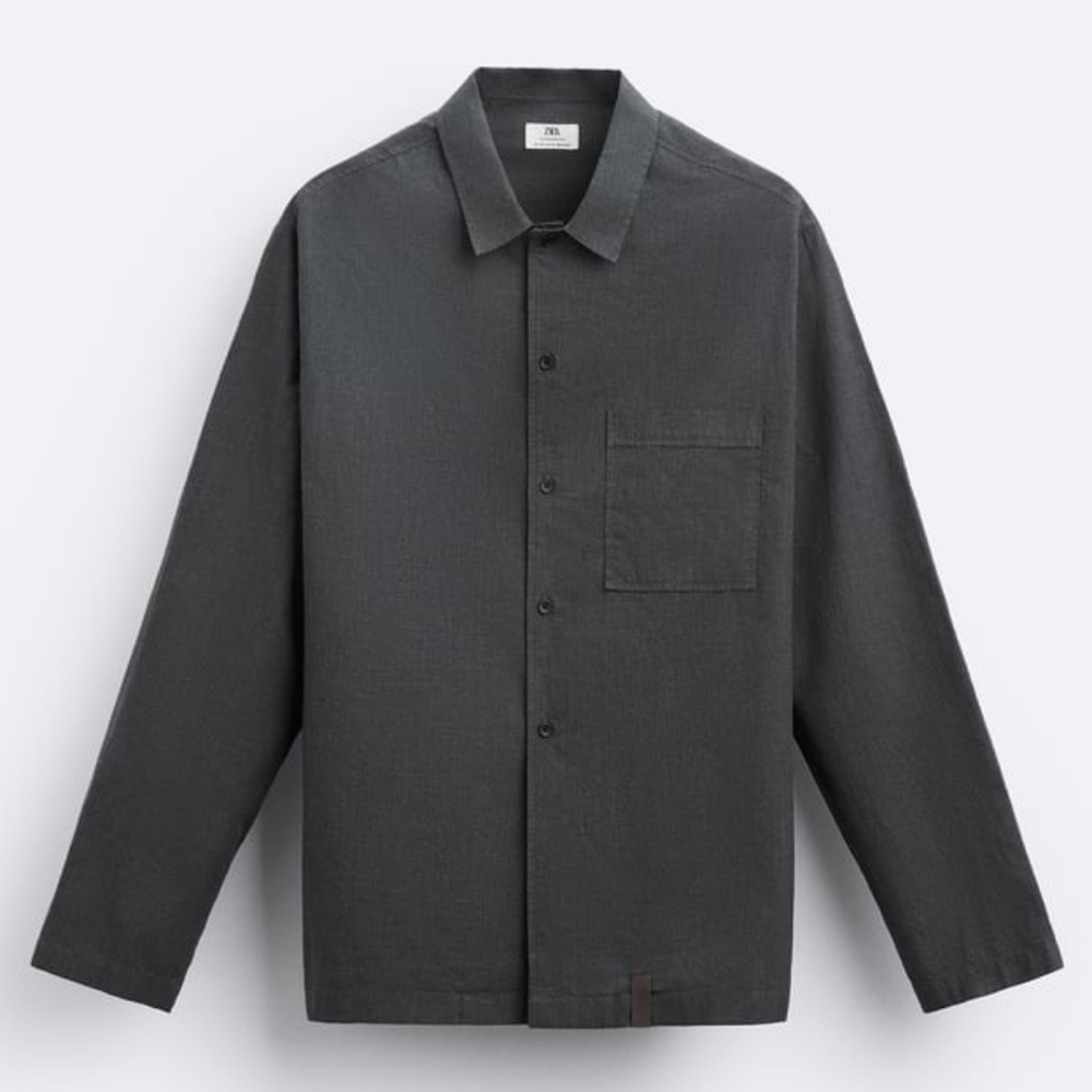 Zara Relaxed Pocket Shirt